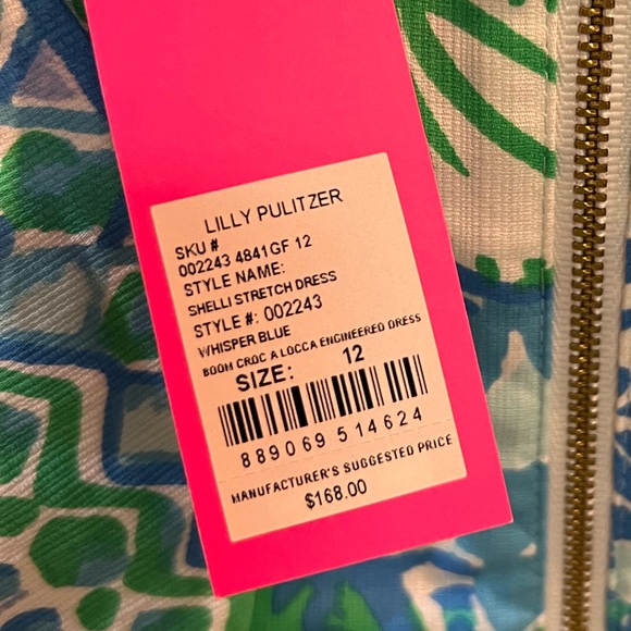 Lilly Pulitzer Shelli Dress NWT Size 12 - Picture 4 of 4